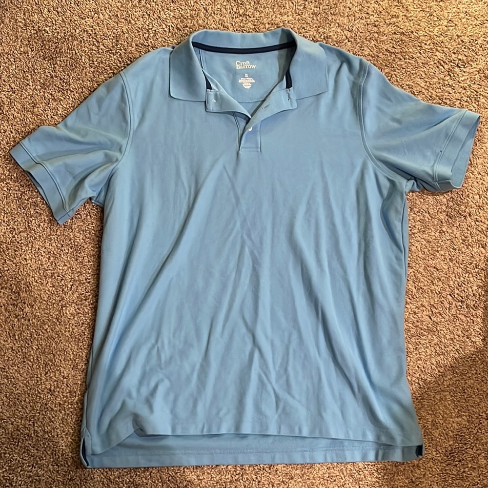 Men’s XL Croft&Barrow Light Blue Polo